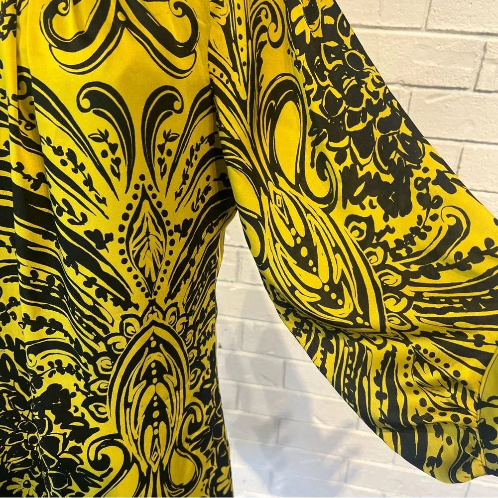 Uncle Frank Chartreuse Shift Dress Women’s S - Picture 3 of 14
